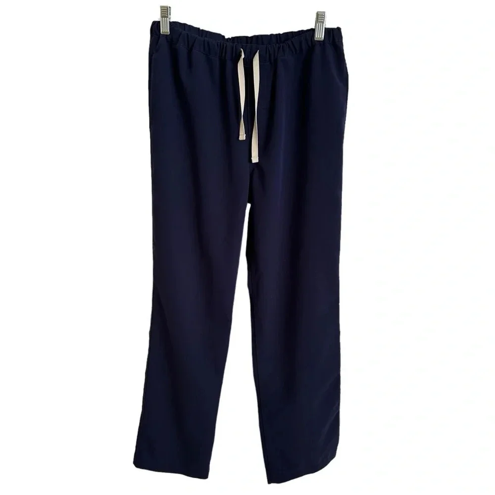 Figs Mens Small Navy Blue Pisco Basic Technical Scrub Pants FM4500 Scrubs Work‎